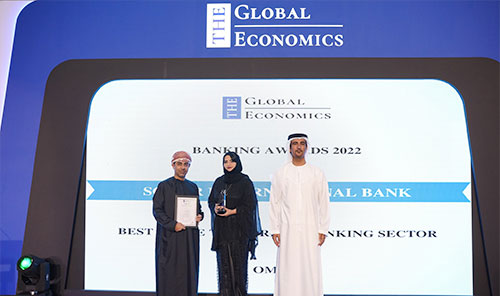 Sohar International Receives ‘Best Place to Work in Banking Sector – Oman 2022’ Award at The Global Economics Awards